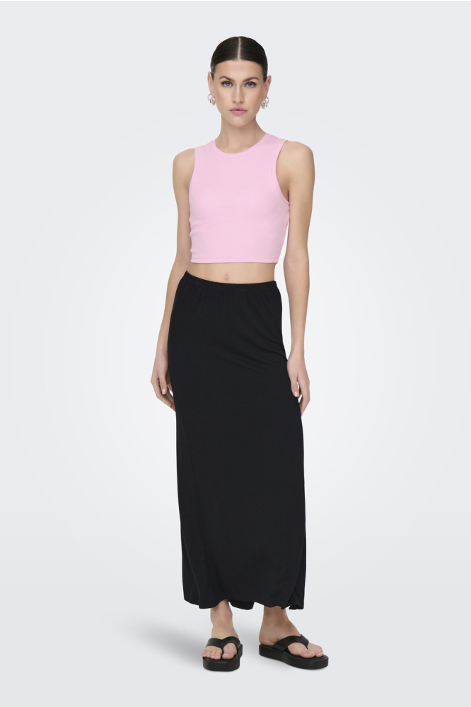 ONLVILMA S/L CROPPED TANK TOP JRS N 15282771 Pink Lady